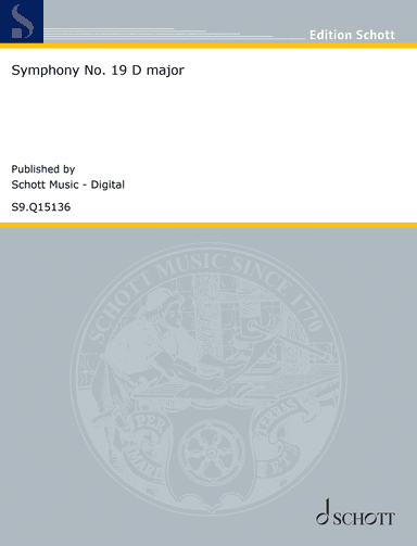 Symphony No. 19 D major