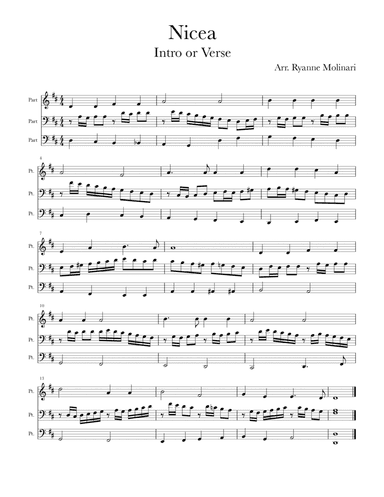 Nicea Hymn Introduction