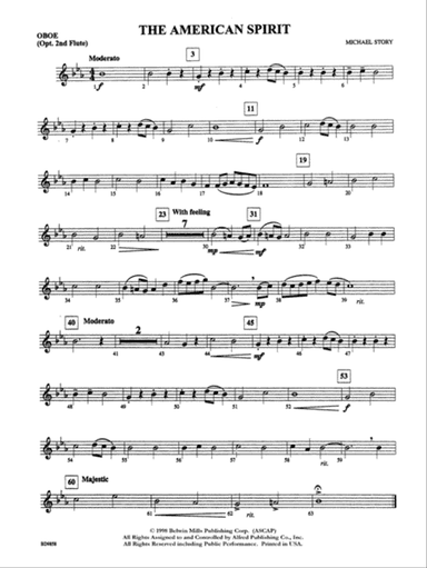 The American Spirit: Oboe