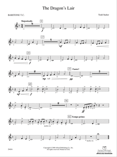 The Dragon's Lair: Baritone T.C.