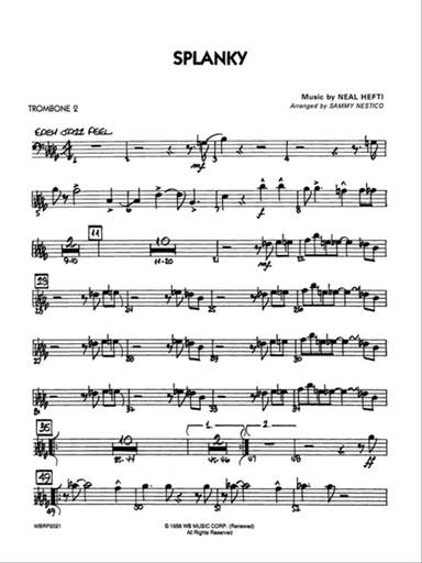 Splanky: 2nd Trombone