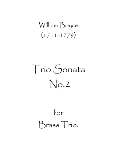 Trio Sonata No.2