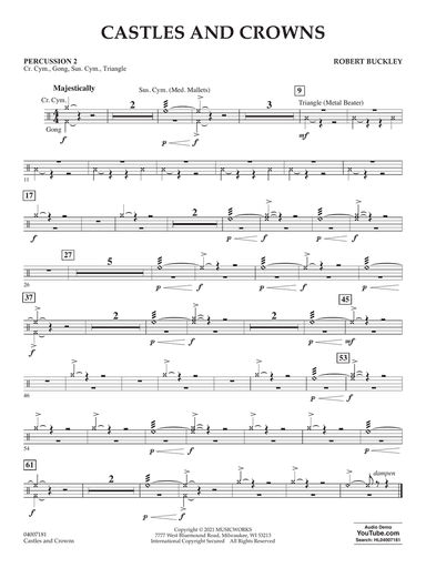 Castles and Crowns - Percussion 2