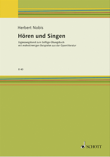 Hoeren Und Singen Choral Excerpts