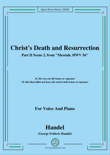 Handel-Messiah,HWV 56,Part II,Scene 2,for Voice and Piano
