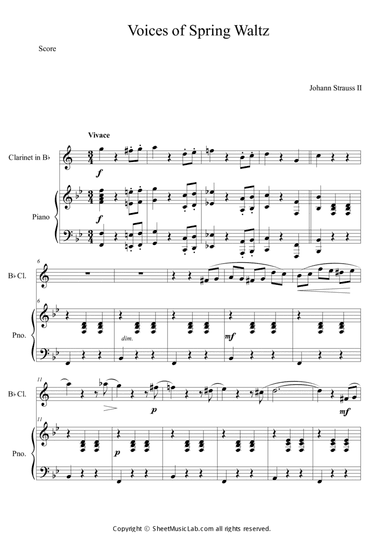 Voice of Spring Waltz
