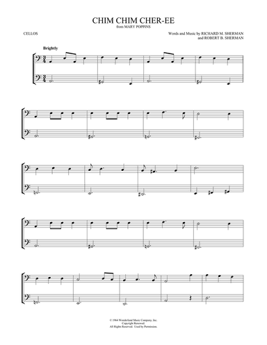 Chim Chim Cher-ee (from Mary Poppins) (arr. Mark Phillips)