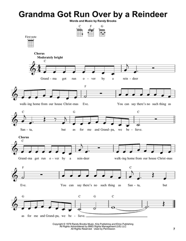 Grandma Got Run Over By A Reindeer