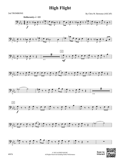 High Flight: 2nd Trombone