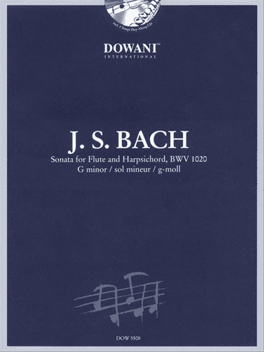 Sonata for Flute and Harpsichord in G Minor, BWV 1020