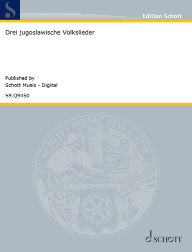 Drei jugoslawische Volkslieder