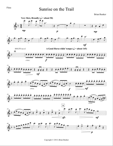 Western Suite for Wind Quintet