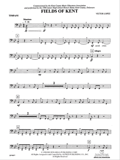 Fields of Kent: Timpani