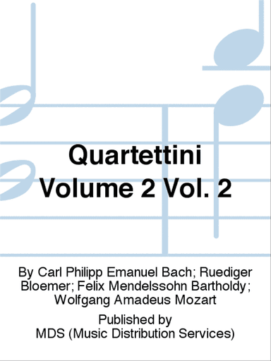 Quartettini Volume 2 Vol. 2