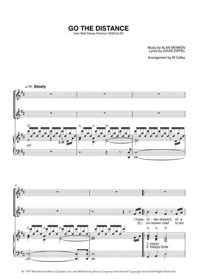 Go The Distance (reprise)