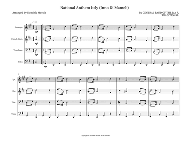 National Anthem Italy (Inno Di Mameli)