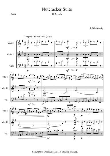 Nutcracker Op.71a - March