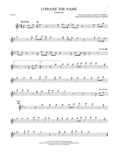 O Praise The Name (Anastasis)