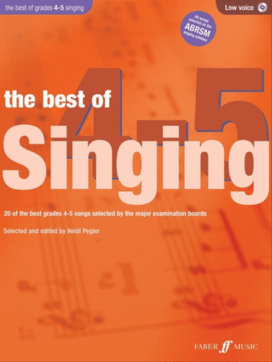 Best Of Singing Grade 4-5 Low Voice/CD