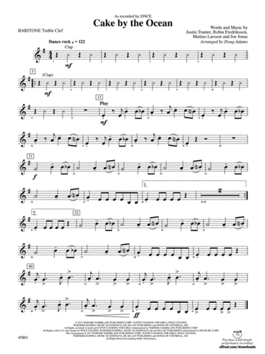 Cake by the Ocean: Baritone T.C.