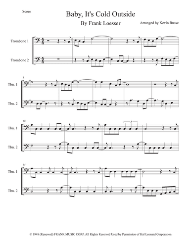 Baby, It's Cold Outside