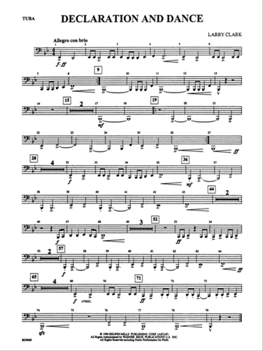 Declaration and Dance: Tuba
