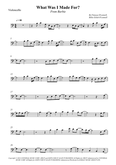 What Was I Made For?