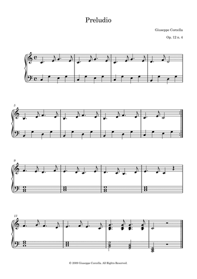 Preludio Op. 12 No. 4