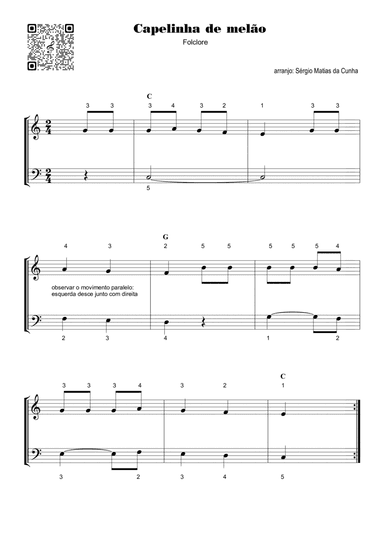 Capelinha de melão - Fase1