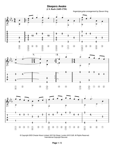 Sleepers, Awake! (from Cantata No. 140)