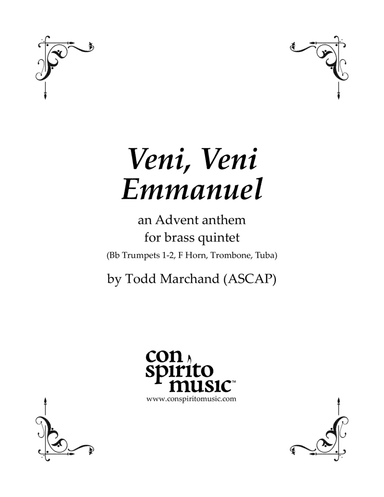 Veni, Veni Emmanuel - an Advent anthem for brass