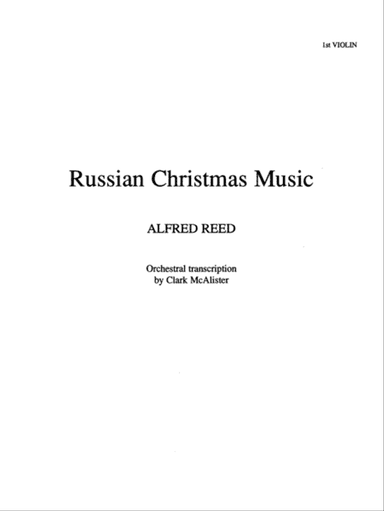 Russian Christmas Music: 1st Violin