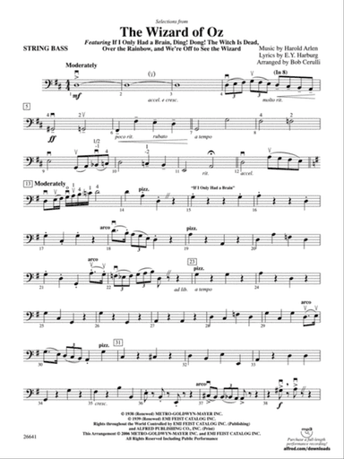The Wizard of Oz: String Bass