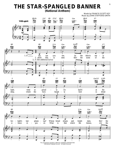 The Star Spangled Banner