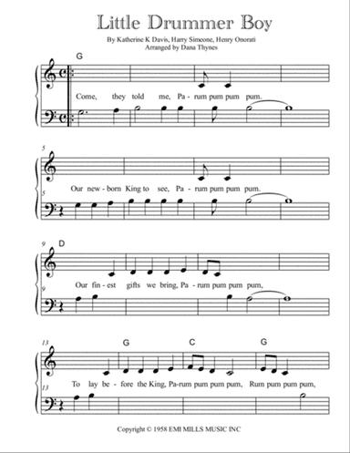 The Little Drummer Boy