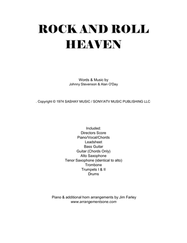 Rock And Roll Heaven