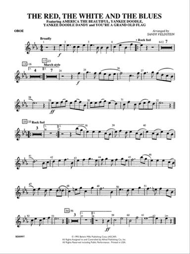 The Red, the White, and the Blues: Oboe