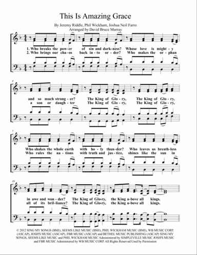This Is Amazing Grace
