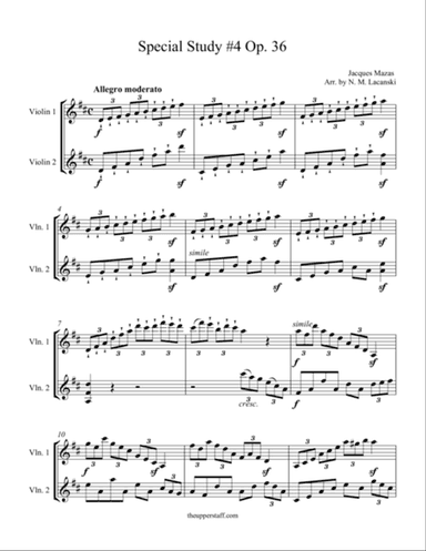 Etude #4 Op. 36