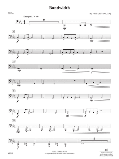 Bandwidth: Tuba