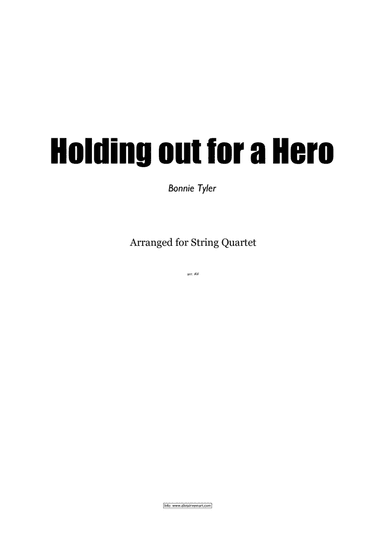 Holding Out For A Hero