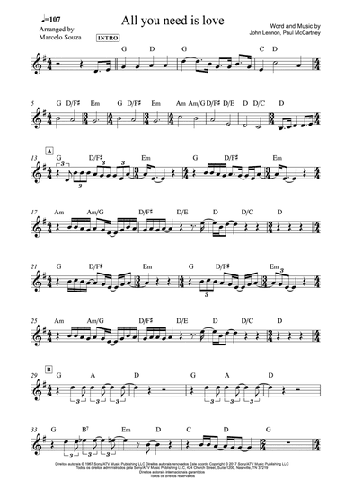 All You Need Is Love