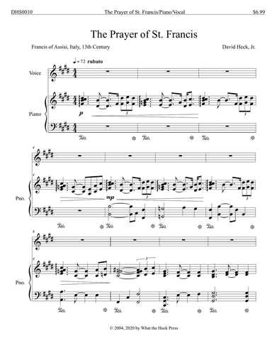 The Prayer of St. Francis