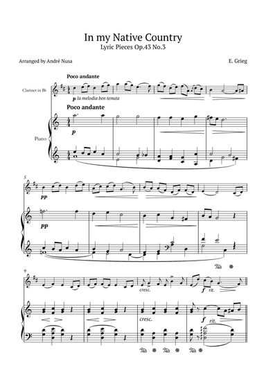Lyric Pieces Op.43 No.3