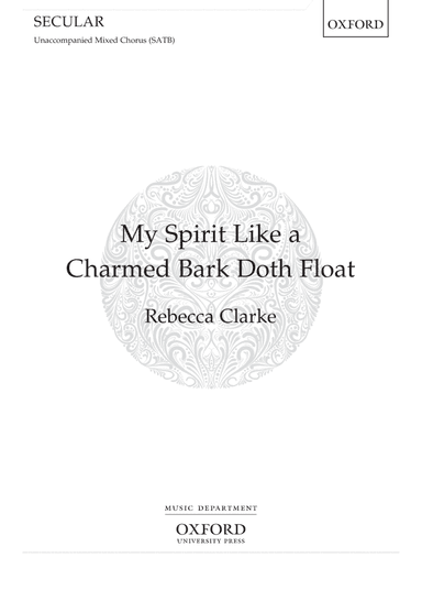My spirit like a charmed bark doth float