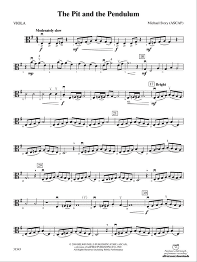 The Pit and the Pendulum: Viola