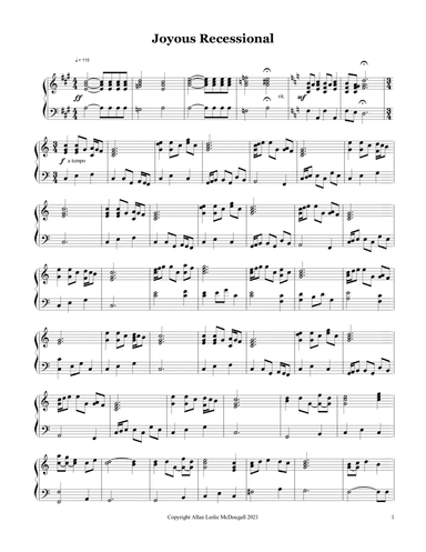 Joyous Recessional