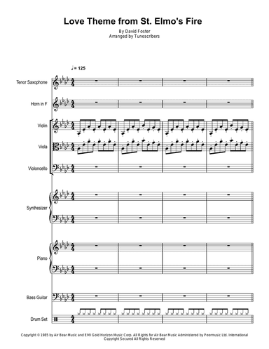 Love Theme from St. Elmo's Fire