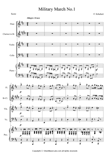 Military March No.1 (Easy and Short)