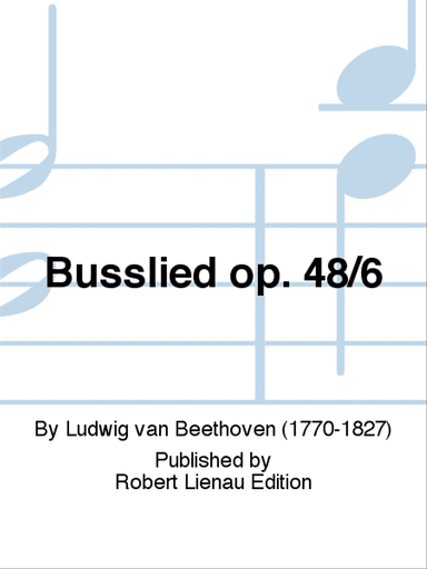 Busslied Op. 48/6